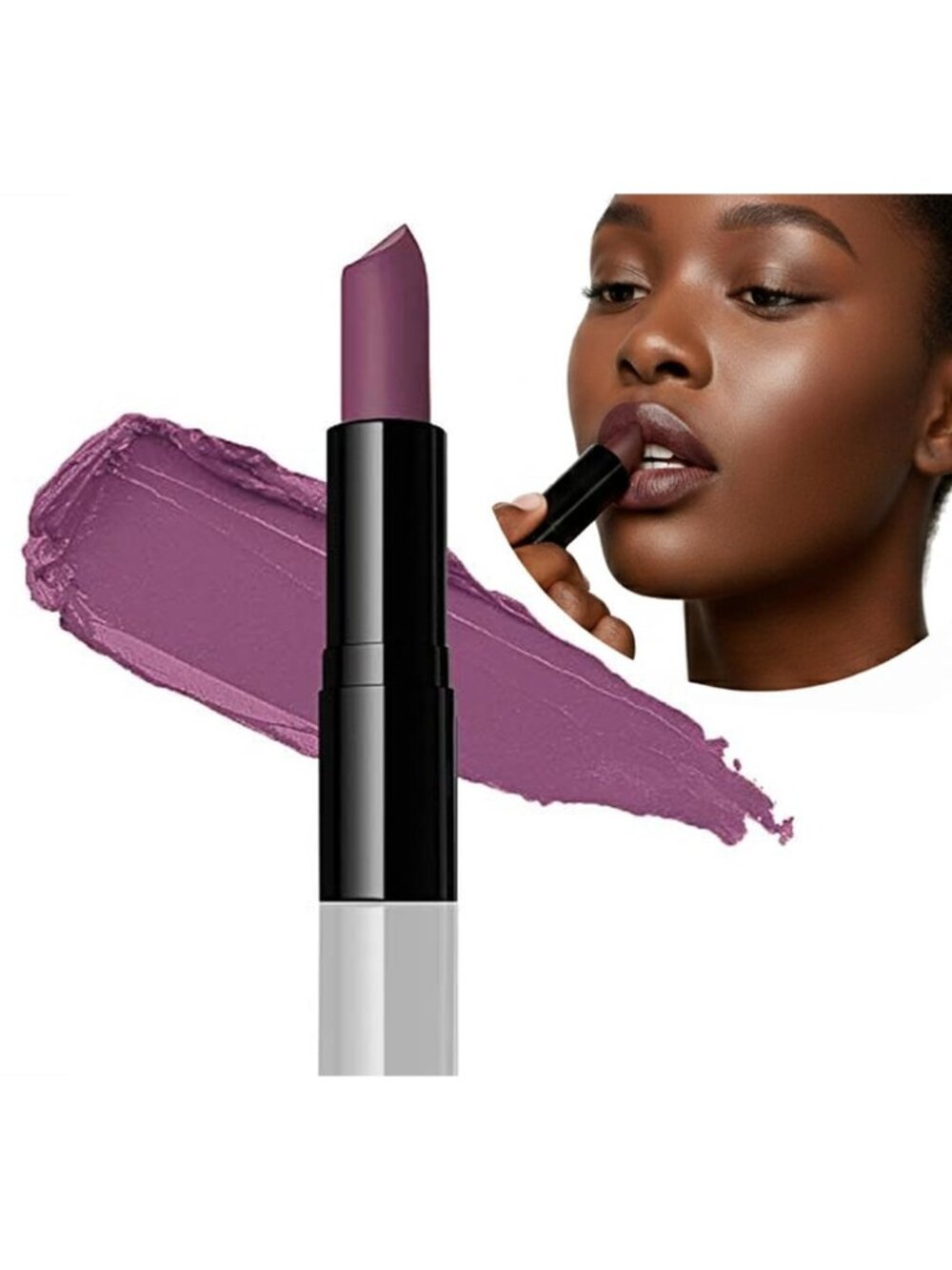 Women's Va Va Violet Luxury Deeper Skin Tones Demi Matte Moisturizing Lipstick